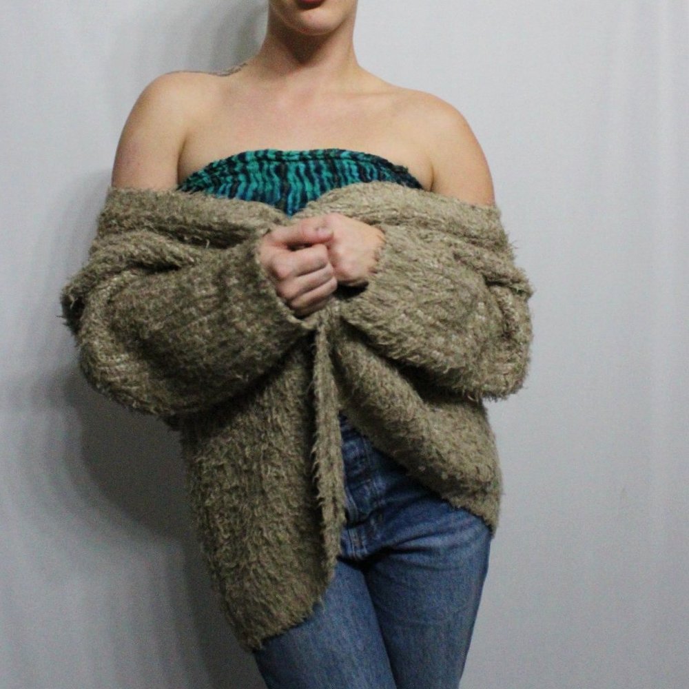 Furry Brown Sweater